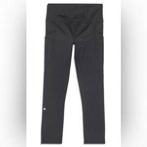 LULULEMON Fast Free Tight II 7/8 25” HR Nulux Dark Olive Green NWOT